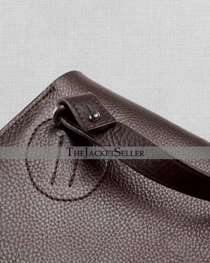 Notebook Briefcase Cowhide Leather