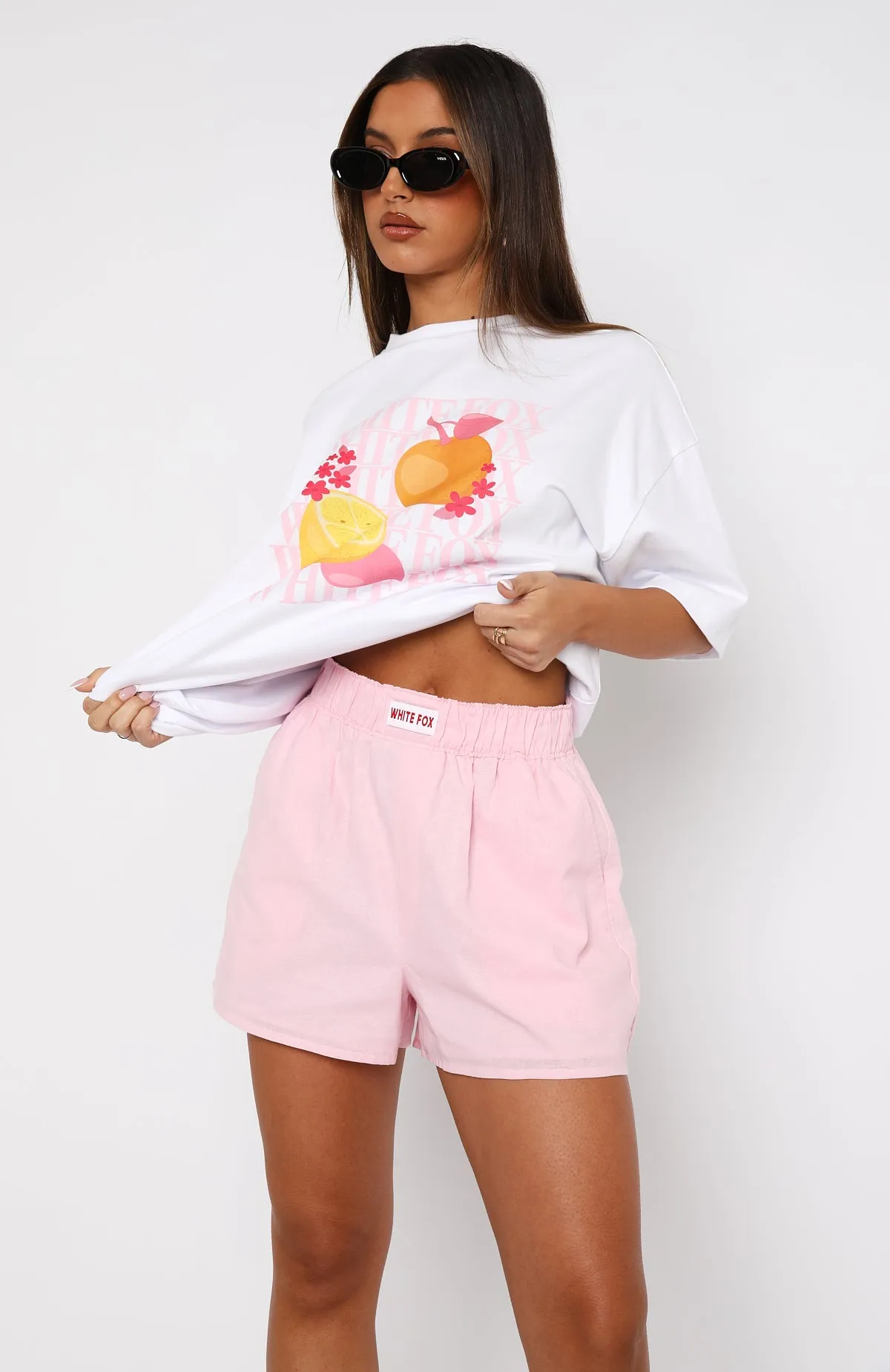 Nothing But Love Shorts Pink Mood Wear