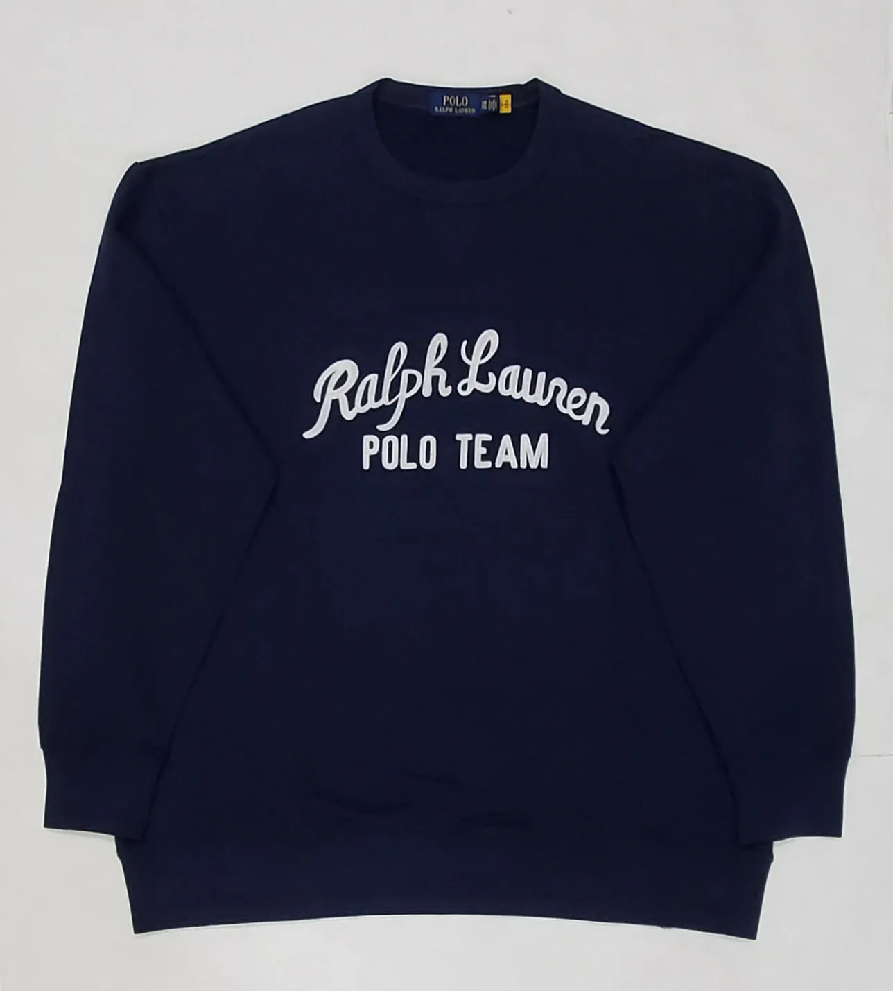 Nwt Polo Big & Tall Navy Polo Team Embroidered Sweatshirt