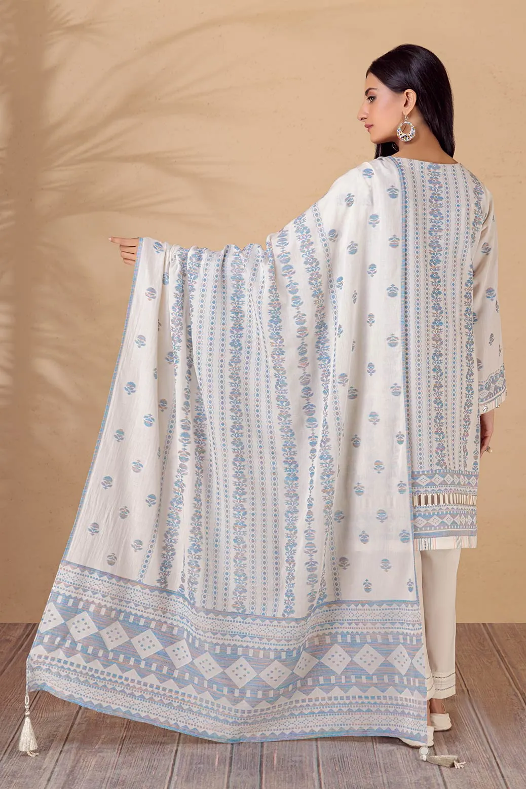 O-WHITE-JACQUARD-3 PIECE (AV2N223P01)