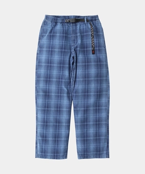 O.G. Denim Plaid Pant OrganicCotton SeamlessPocketDesign