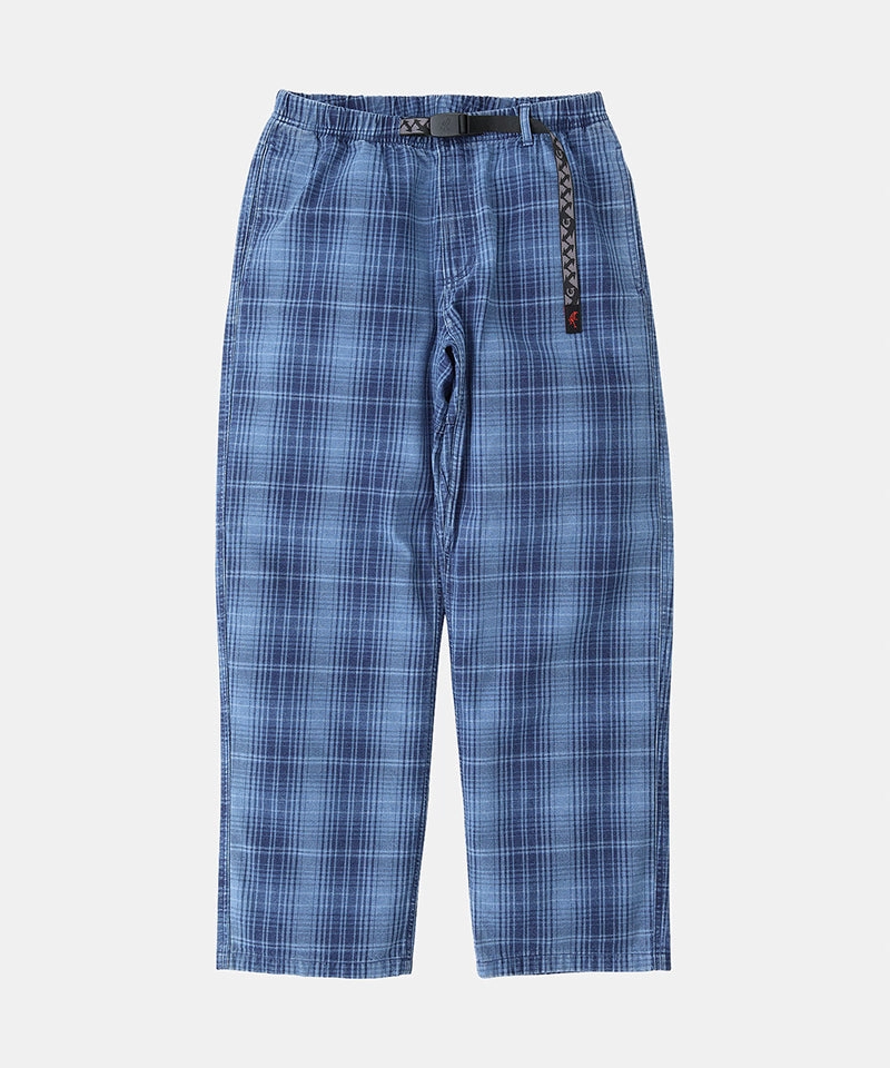 Hygienic Coating O.G. Denim Plaid Pant