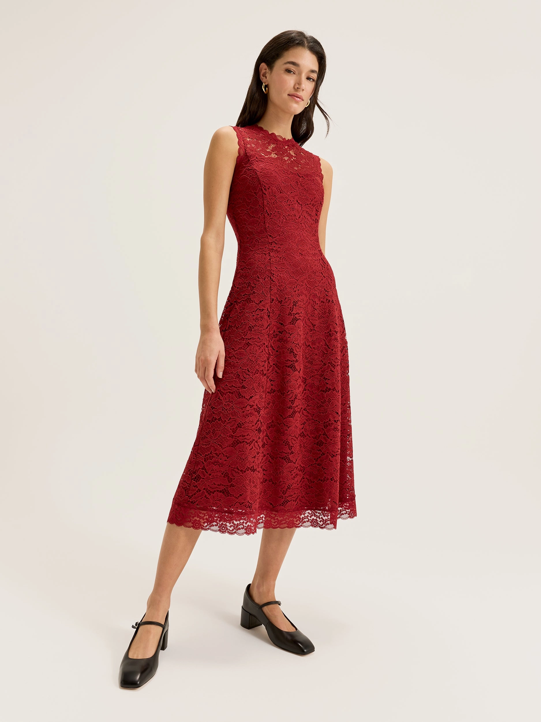 Odile Lace Dress Soft Profile Country View