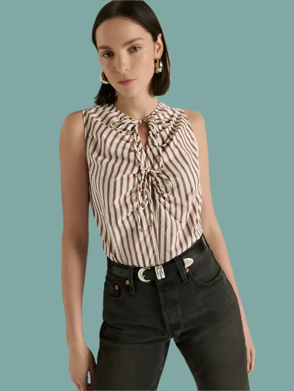 Mimmi Keyhole Top Layered Panel Design