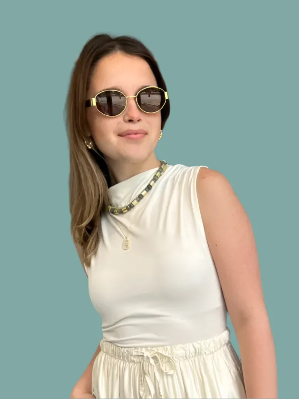 EcoFriendly Dye Ruby High Neck Bodysuit