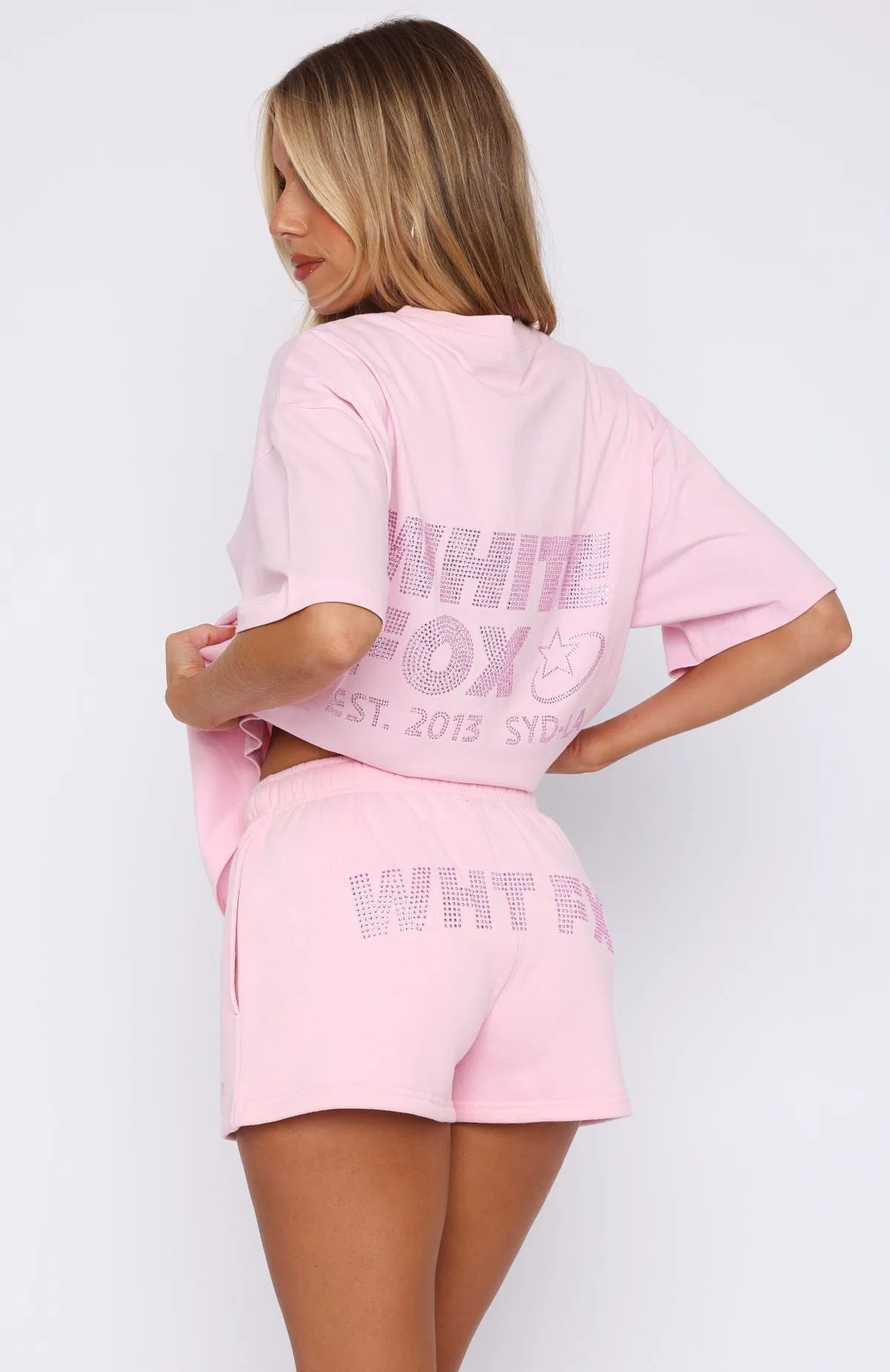 Always Shining Lounge Shorts Posy Cable Stitch Thermal Retention Lining