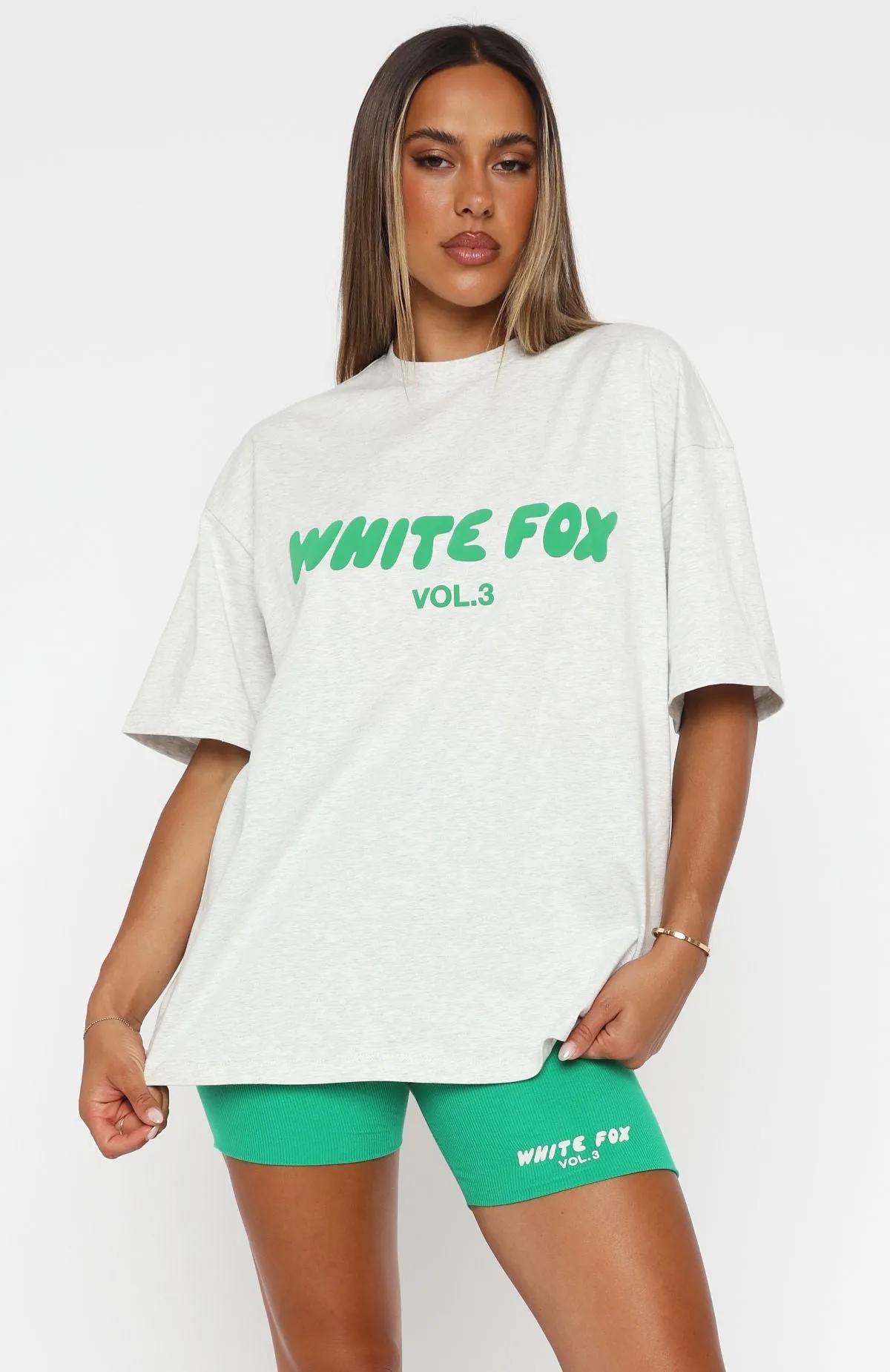 Fresh Look Offstage Oversized Tee Glacier Grey