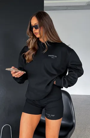 Offstage Ribbed Bike Shorts Onyx Thermal Regulation Layer Daily Casual Style