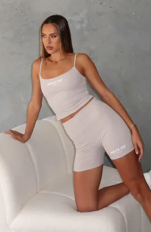 Compression Knit Support Offstage Singlet Moon