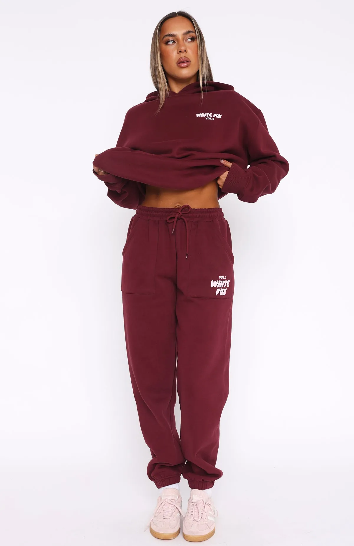 Offstage Sweatpants Red Velvet Chic Warmth
