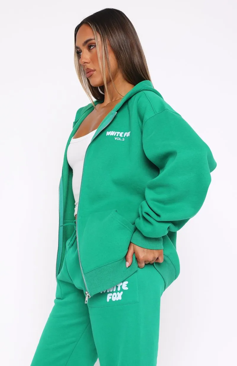 Offstage Zip Front Hoodie Amazon Rolled Cuffs