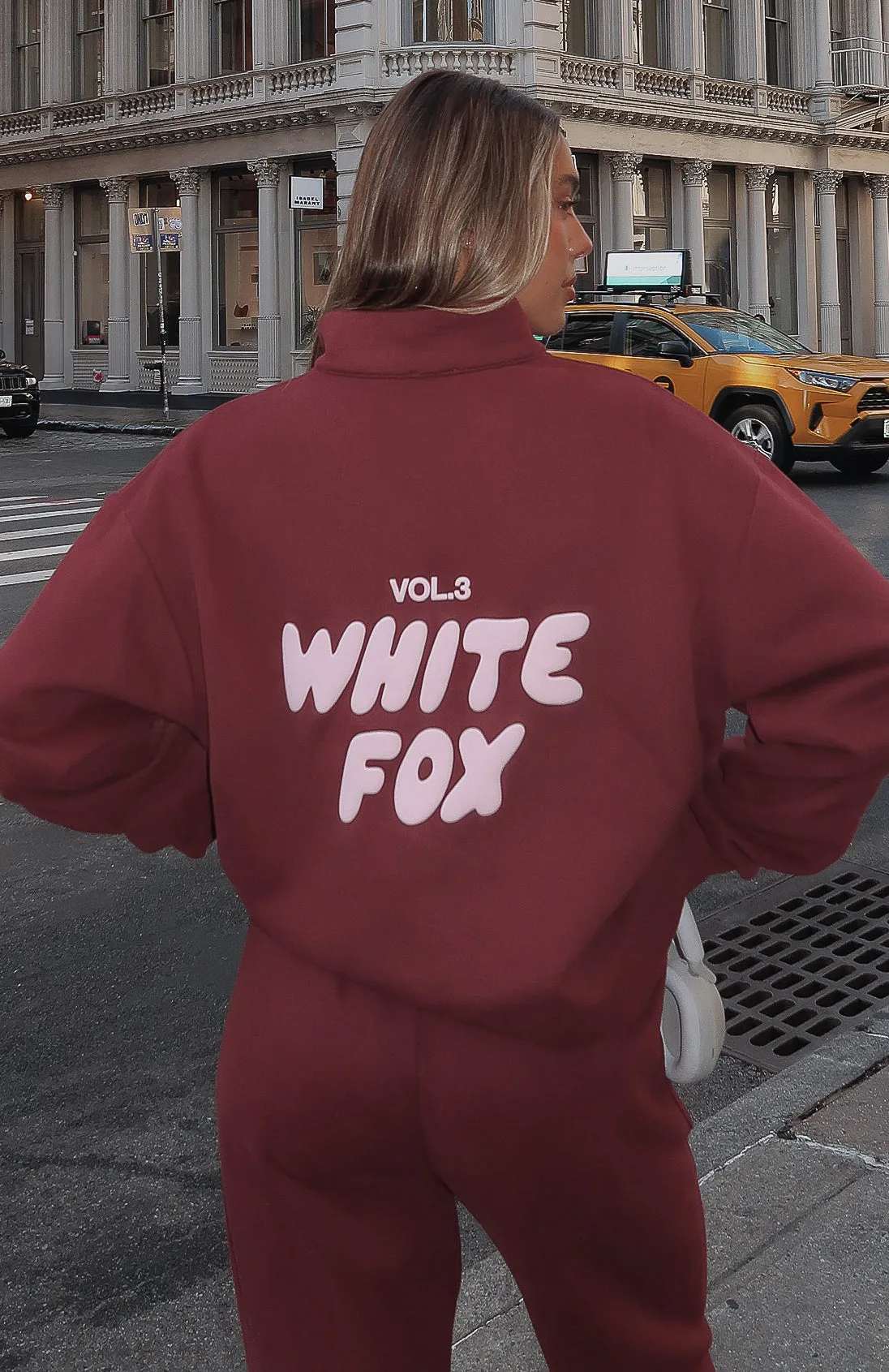 Fall Comfort Offstage Zip Front Sweater Red Velvet