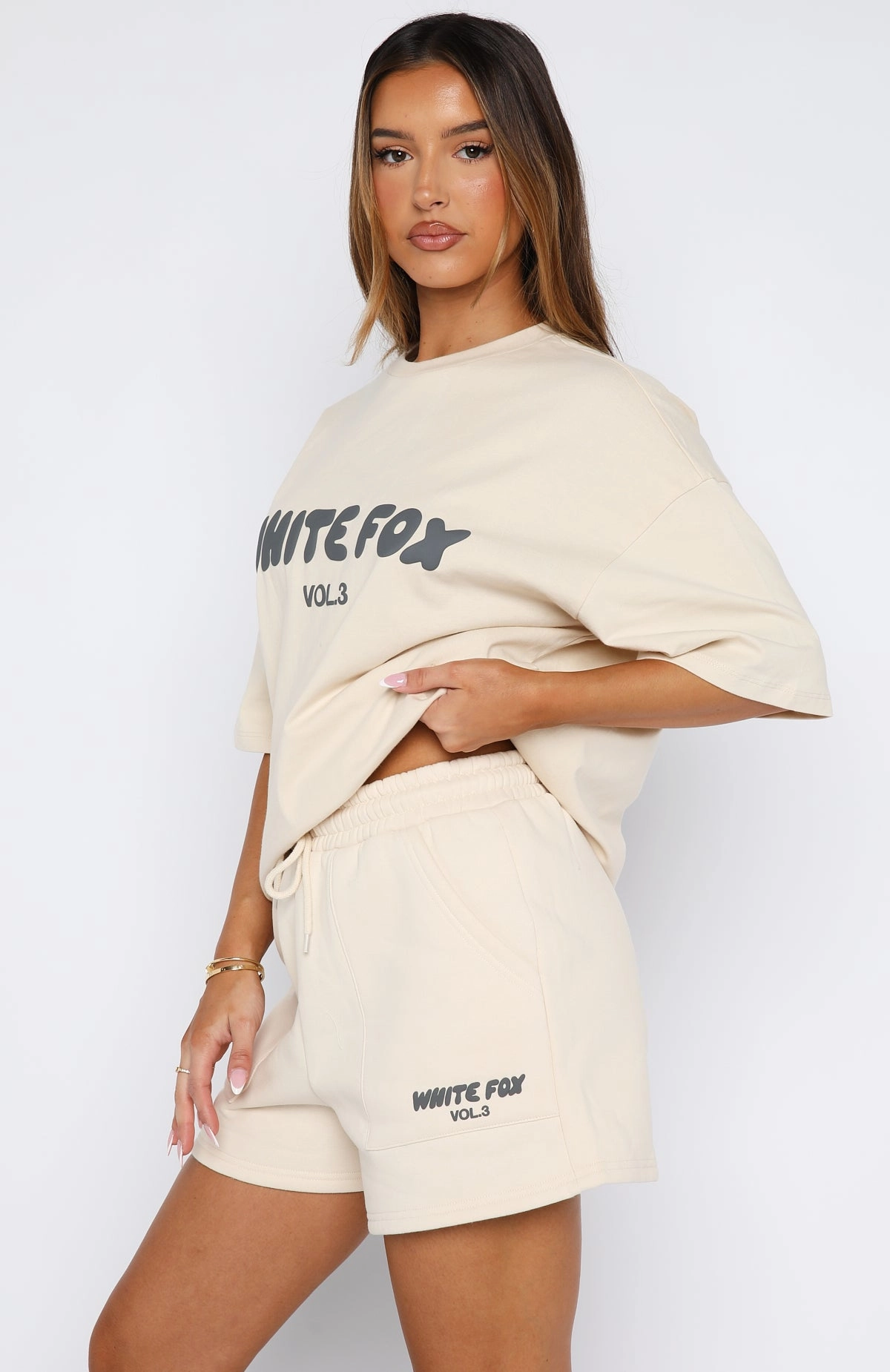 Thermal Regulation Layer Under Jacket Offstage Lounge Shorts Pebble