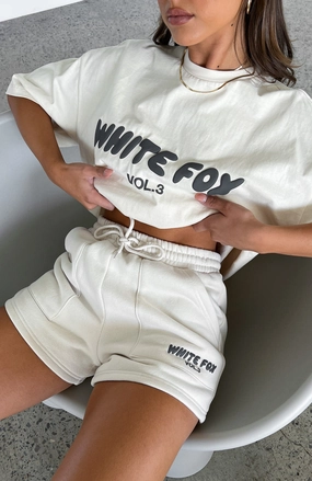 Durable Reinforced Hems Daily Essential Offstage Lounge Shorts Pebble