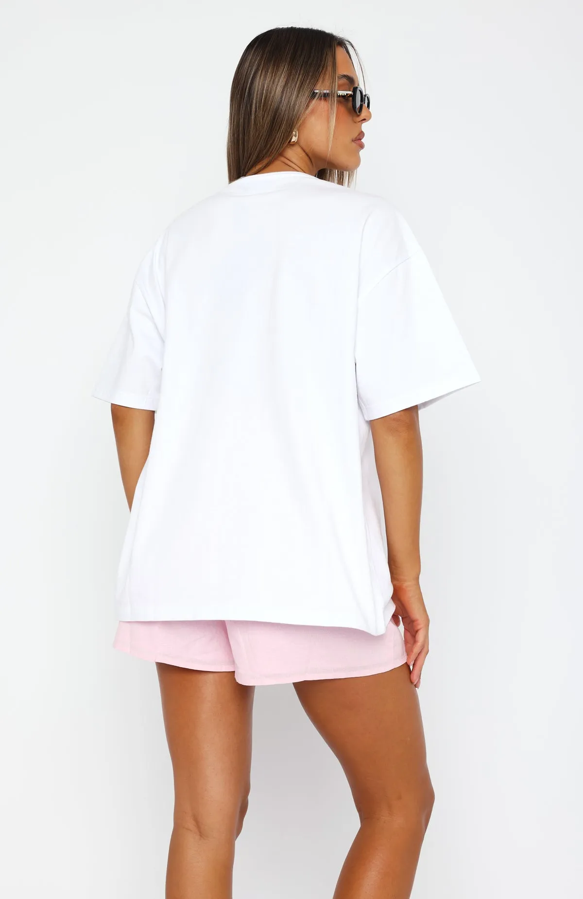 HeatRegulating Oh So Sweet Oversized Tee White
