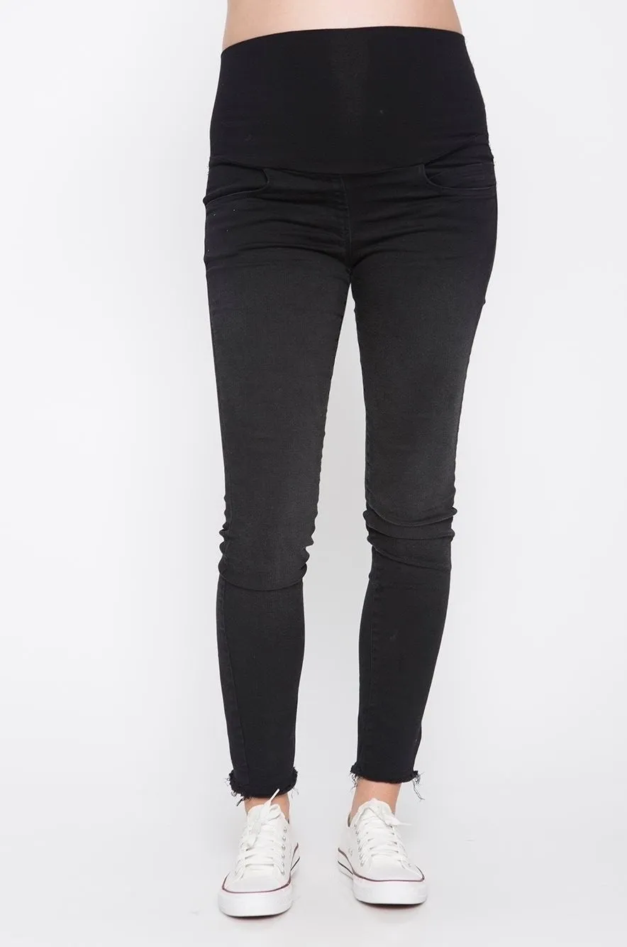 Olivia High Rise Skinny Jeans - Black