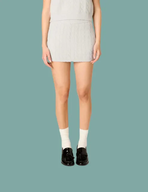 All Occasion Olivine Sweater Skort