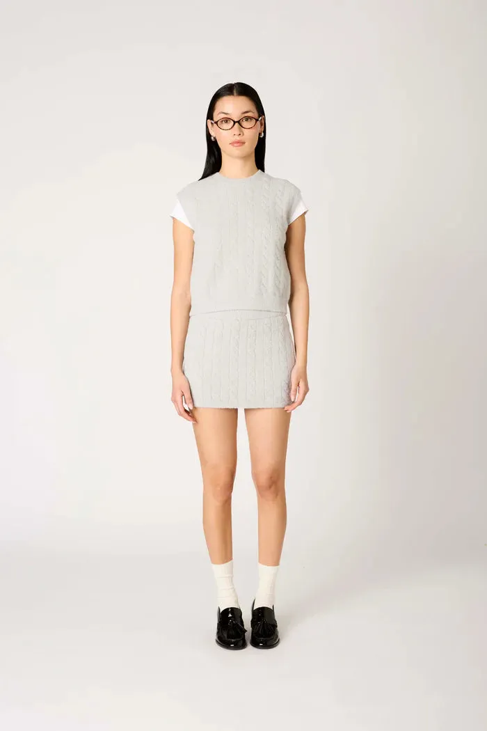 Olivine Sweater Skort Soft Texture