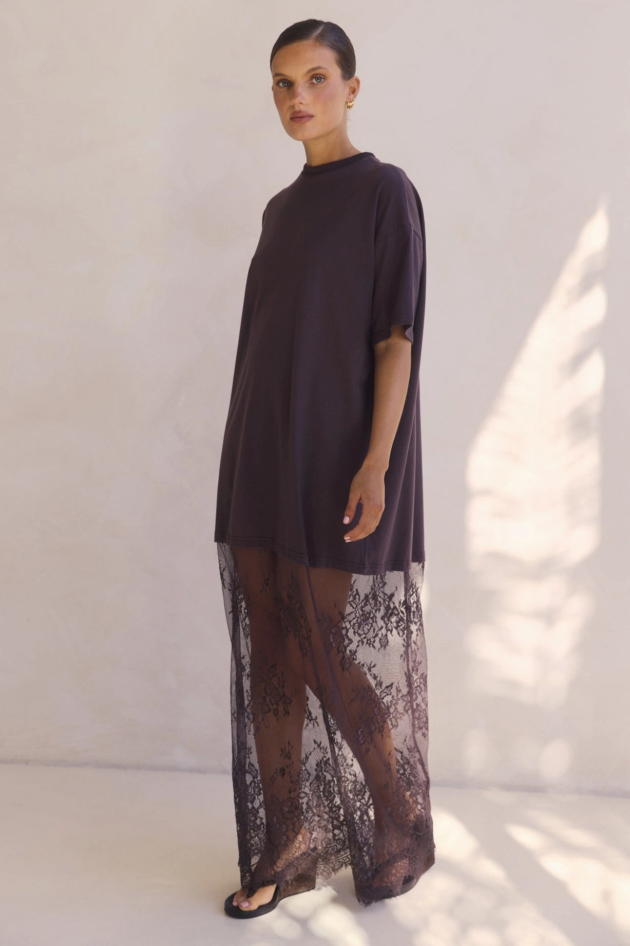 Ophelia Maxi Dress (Chocolate) Classic Flow