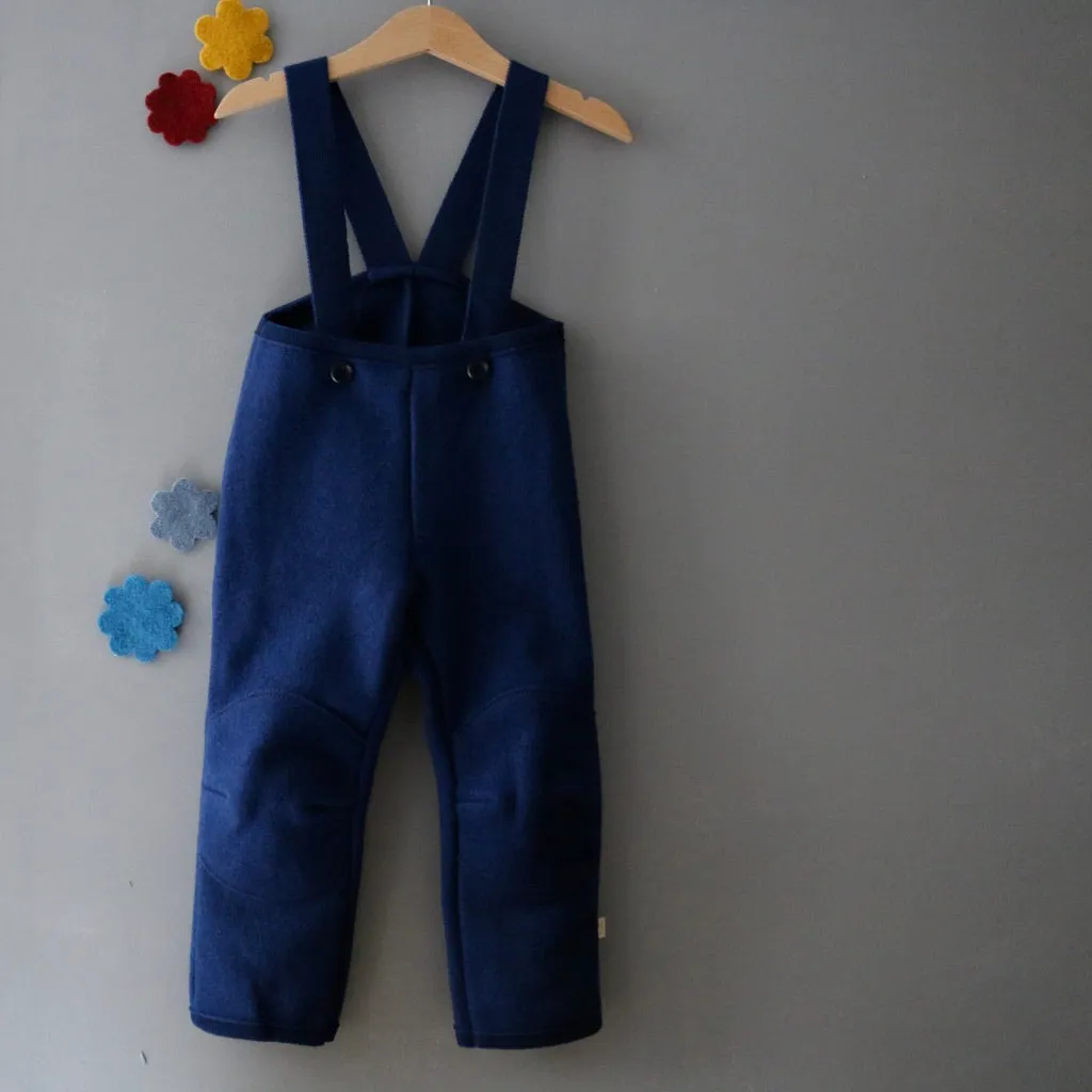 Organic Boiled Wool Trousers - Assorted Colours - 1-8y