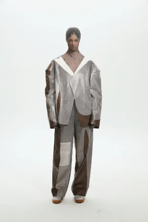 Overlapping Illusion Leather Set