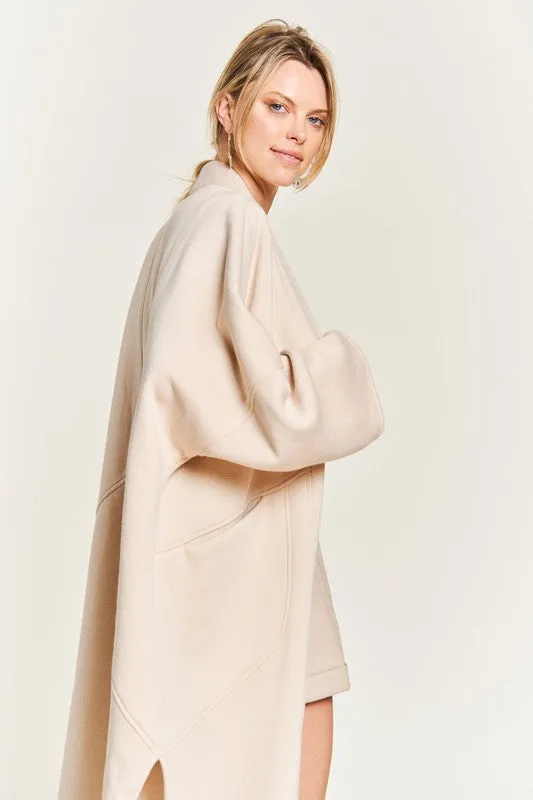 OVERSIZED KNIT CARDIGAN PLUS JJO5013P