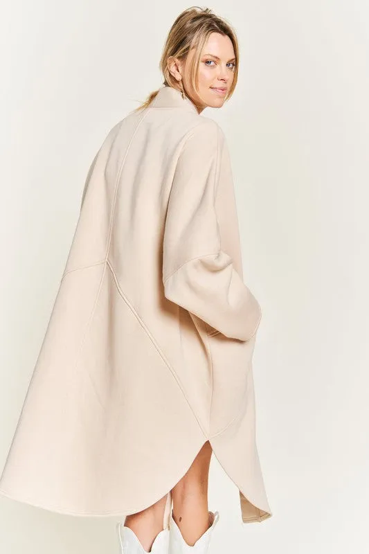 OVERSIZED KNIT CARDIGAN PLUS JJO5013P