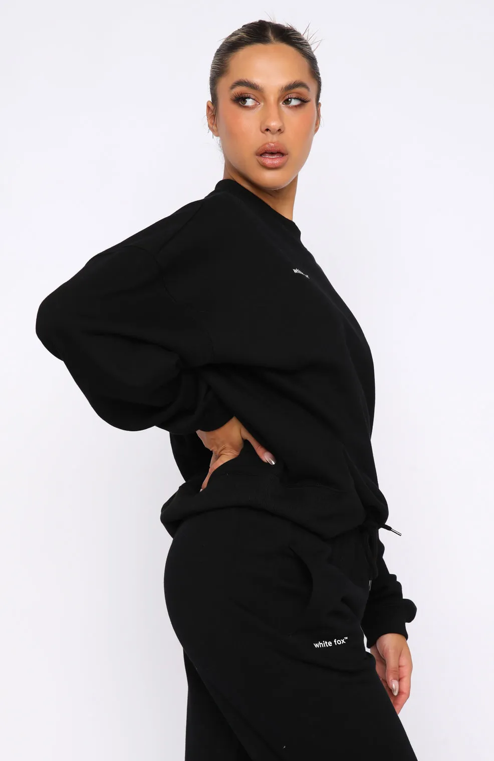 Versatile Layer Own The Moment Sweater Black