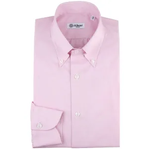 Oxford Button Down Shirt - Pink - Solid - Regular Fit