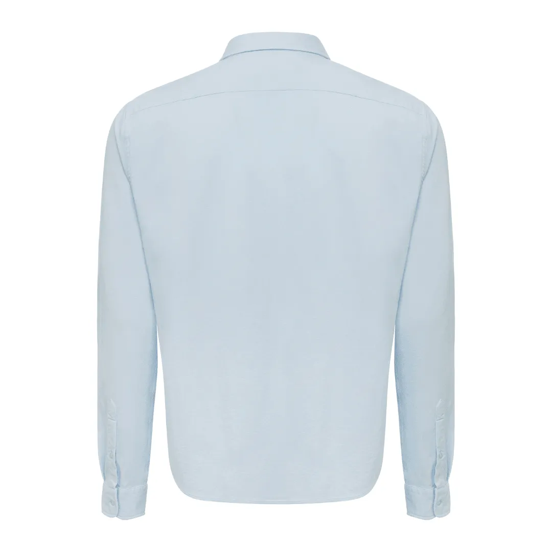 Oxford Cotton Shirt - Sky