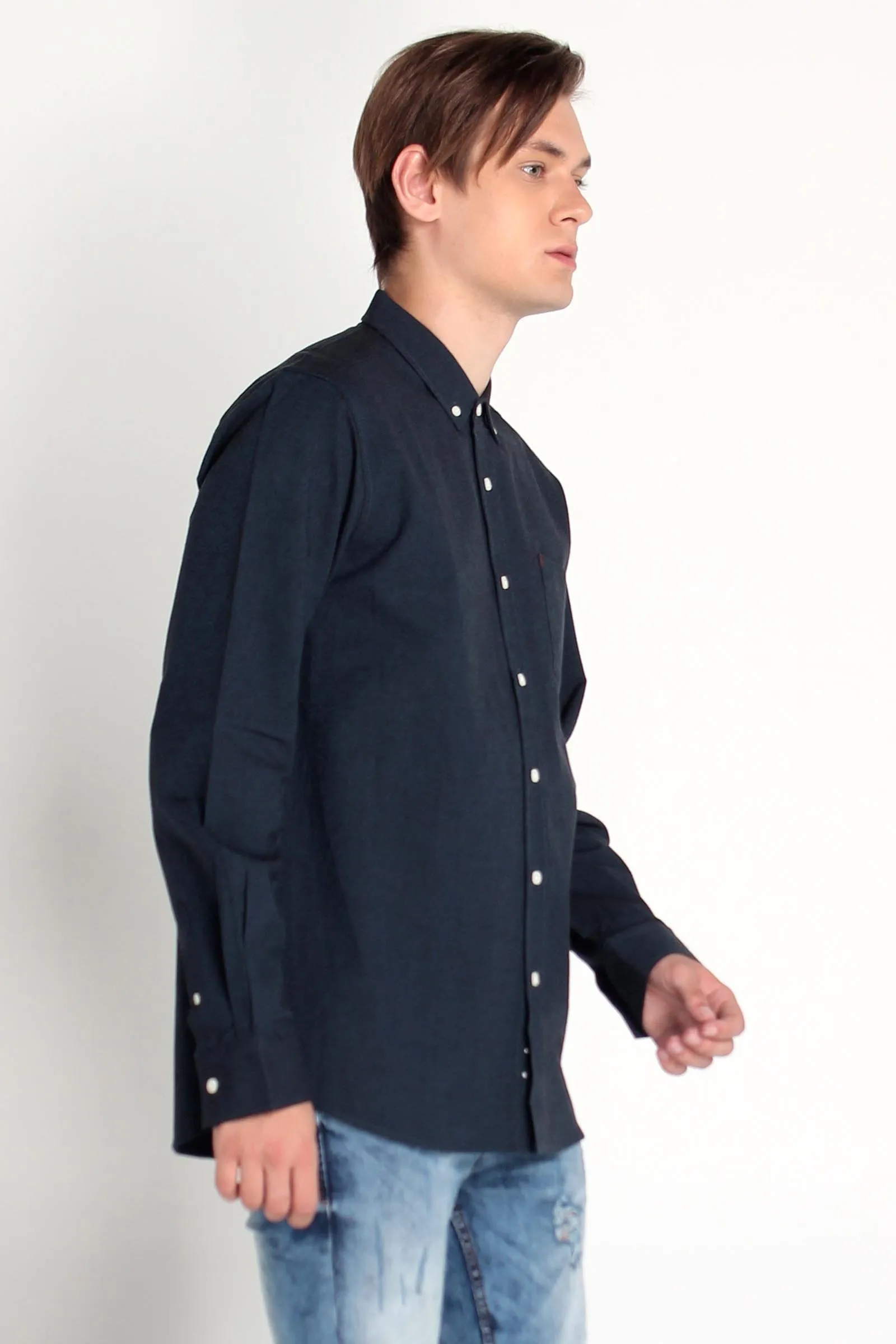 Oxford Shirt With Long Sleeves