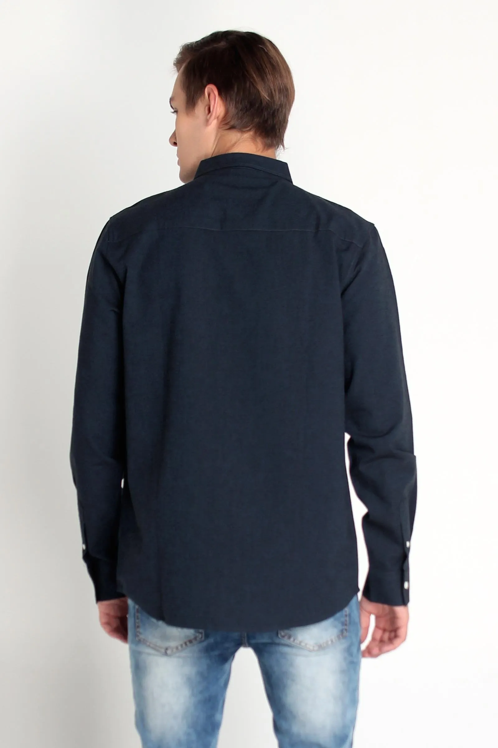 Oxford Shirt With Long Sleeves