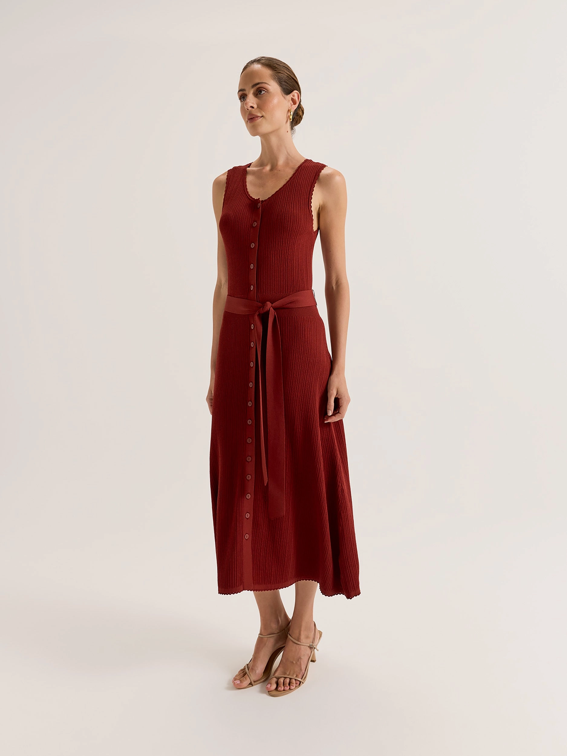 Flawless Construction Seasonal Layering Brooklyn Knit Dress