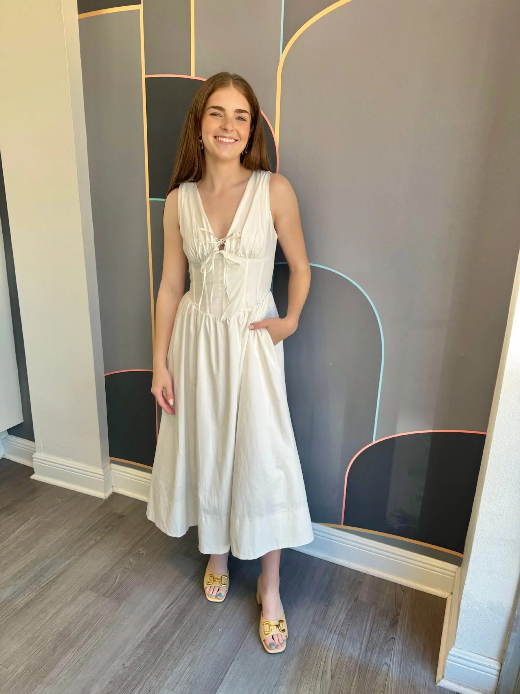 Maili Dress Crisp Detail