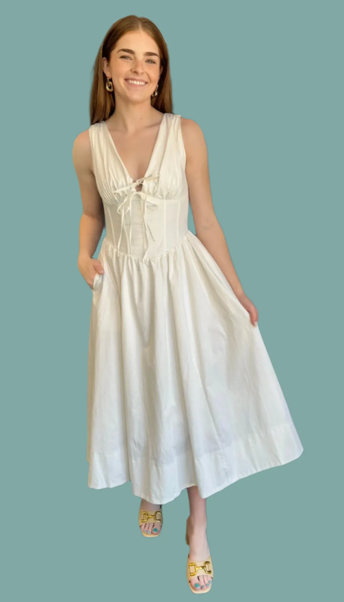 Shine Moment Rose Flush Maili Dress