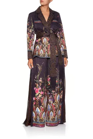 PAJAMA SUIT JACKET WILD FLOWER