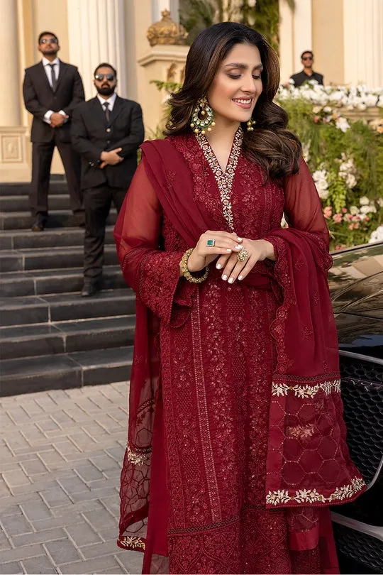 Pakistani Traditional Dress with Fine Embroidery #PF413