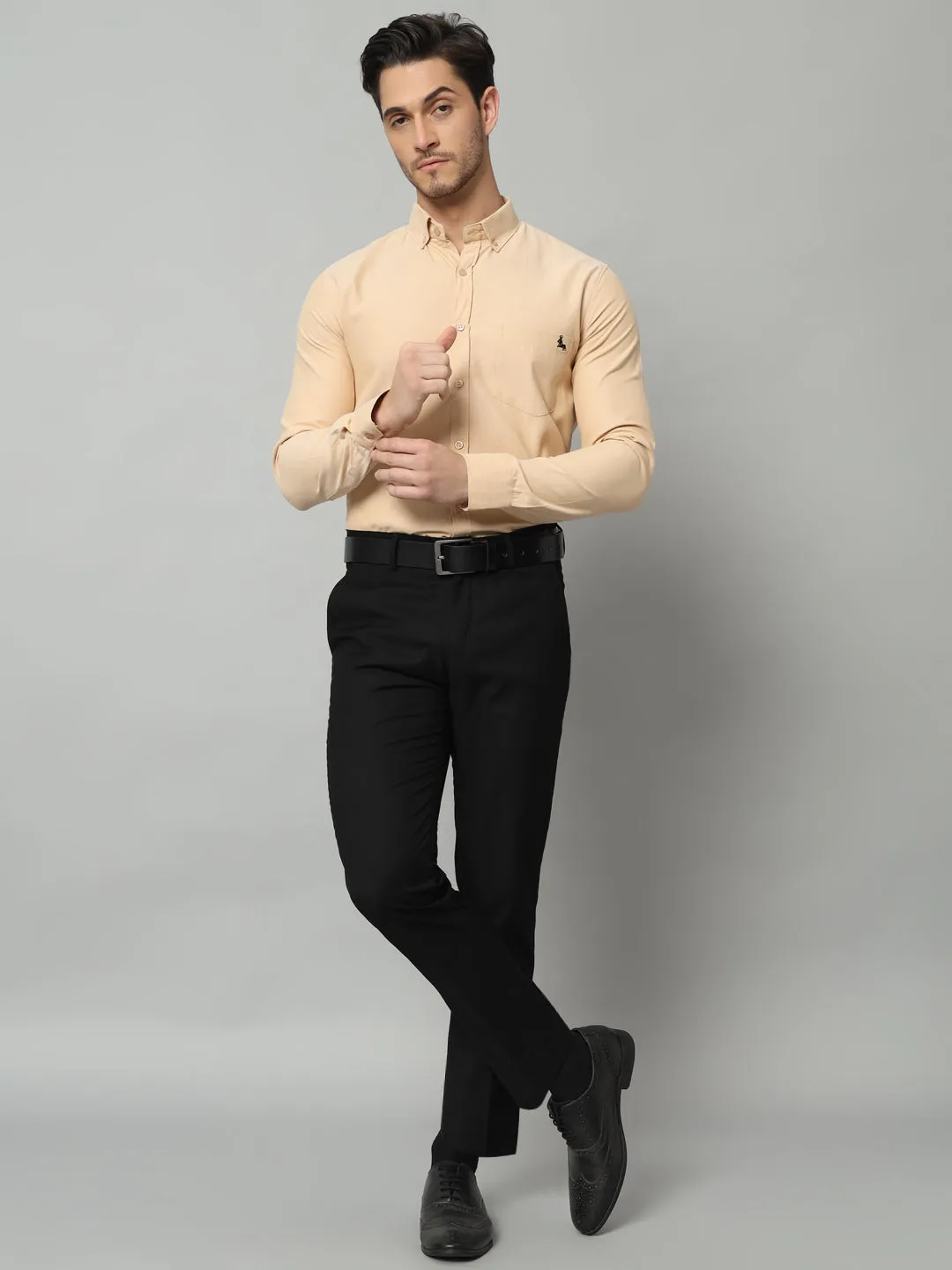 Pale Coral Oxford