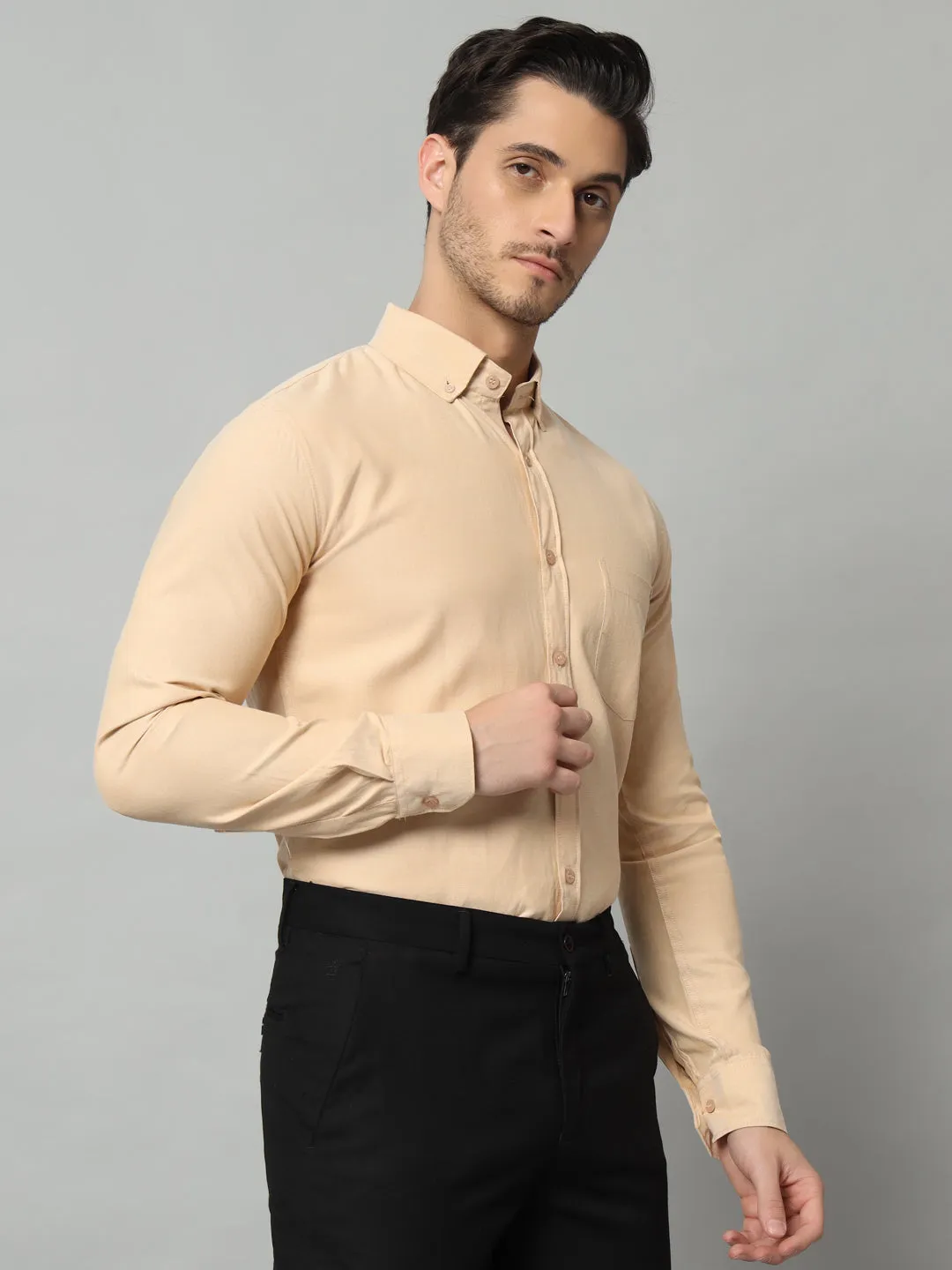 Pale Coral Oxford