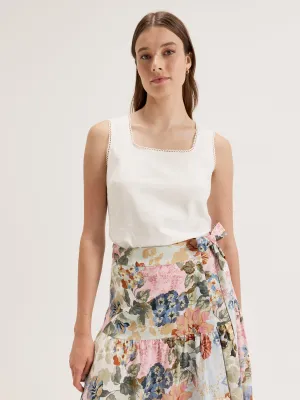 Paloma Top Wide Shoulder Cut