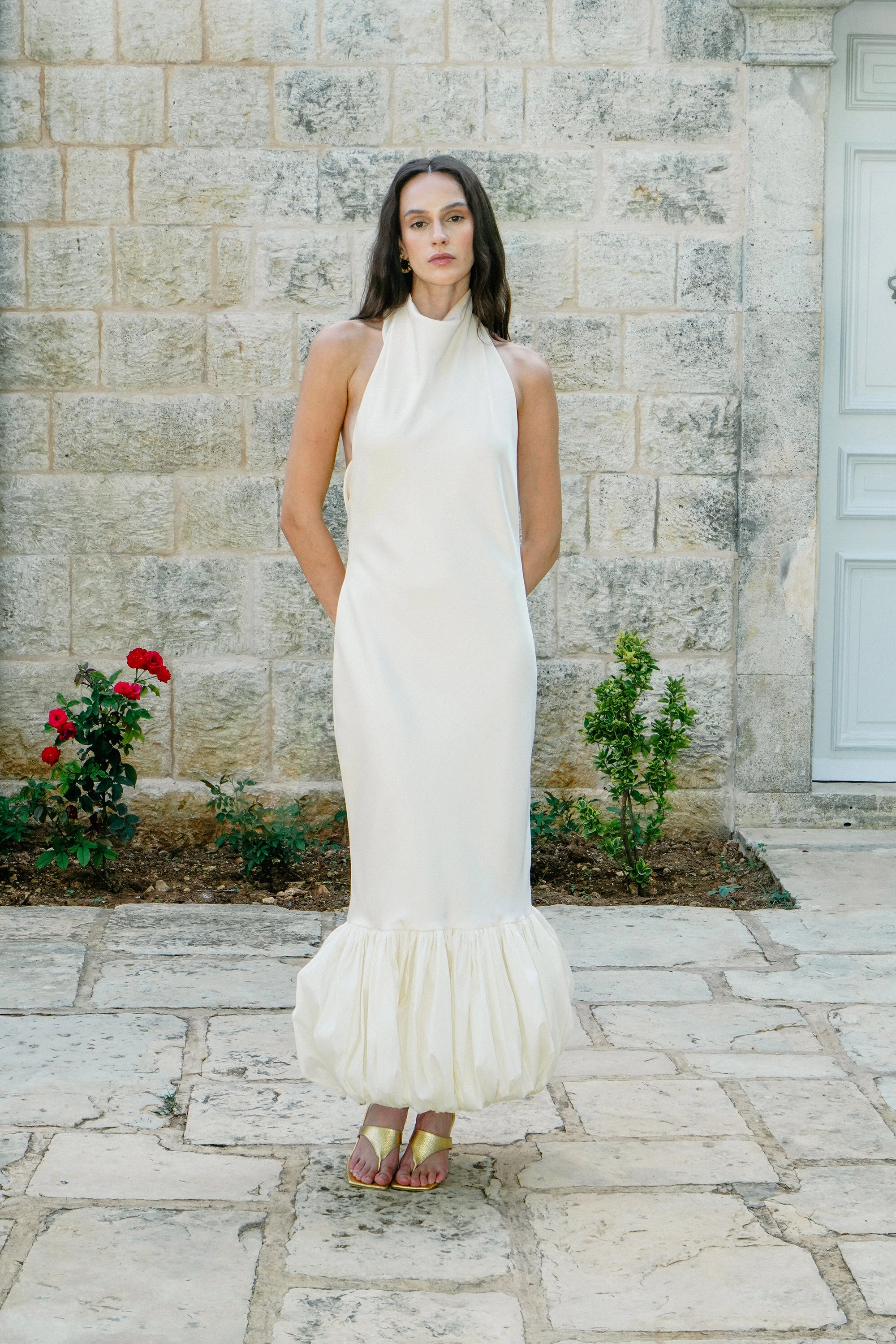 Parasol d'??t?? Dress Oversized Silhouette SelfFabric Binding