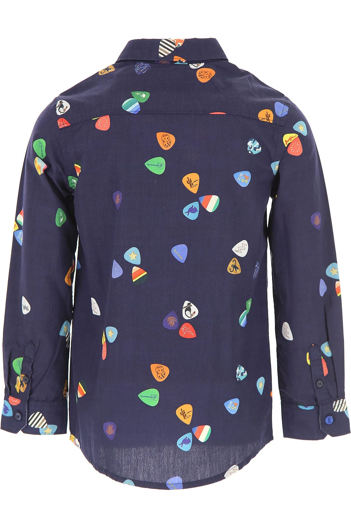 Paul Smith Junior Kids Boy Plectrum Print Shirt