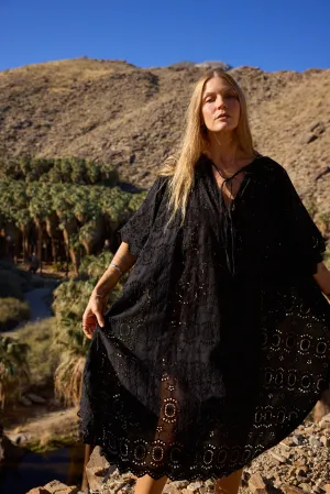 Ventilated Mesh Panels PAULINA CAFTAN