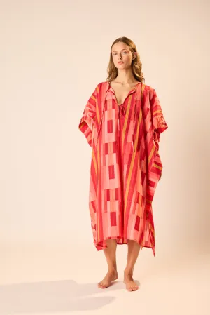 Raw Edge Finish PAULINA CAFTAN