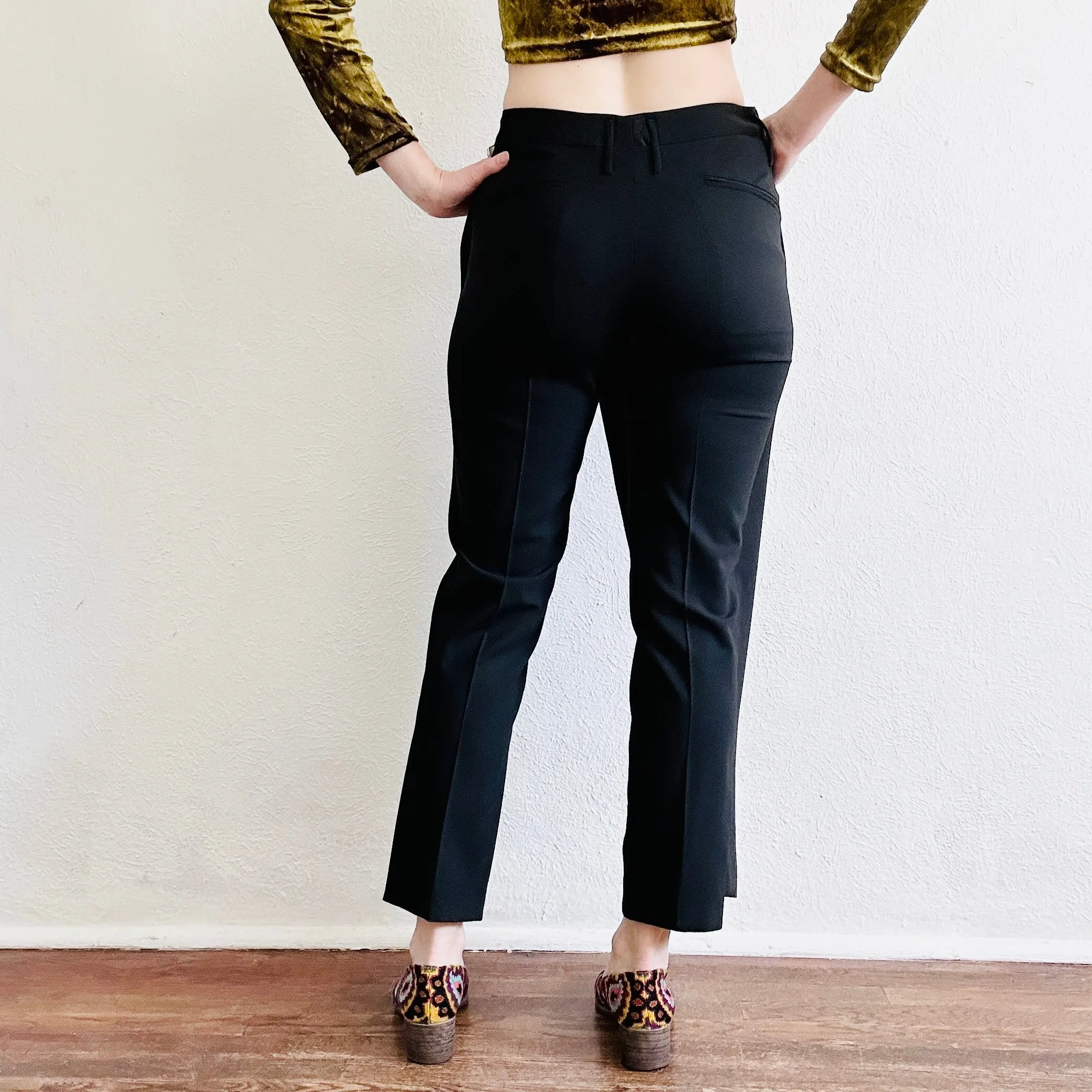 PEACHOO   KREJBERG WOOL PANTS // WAIST SIZE 26