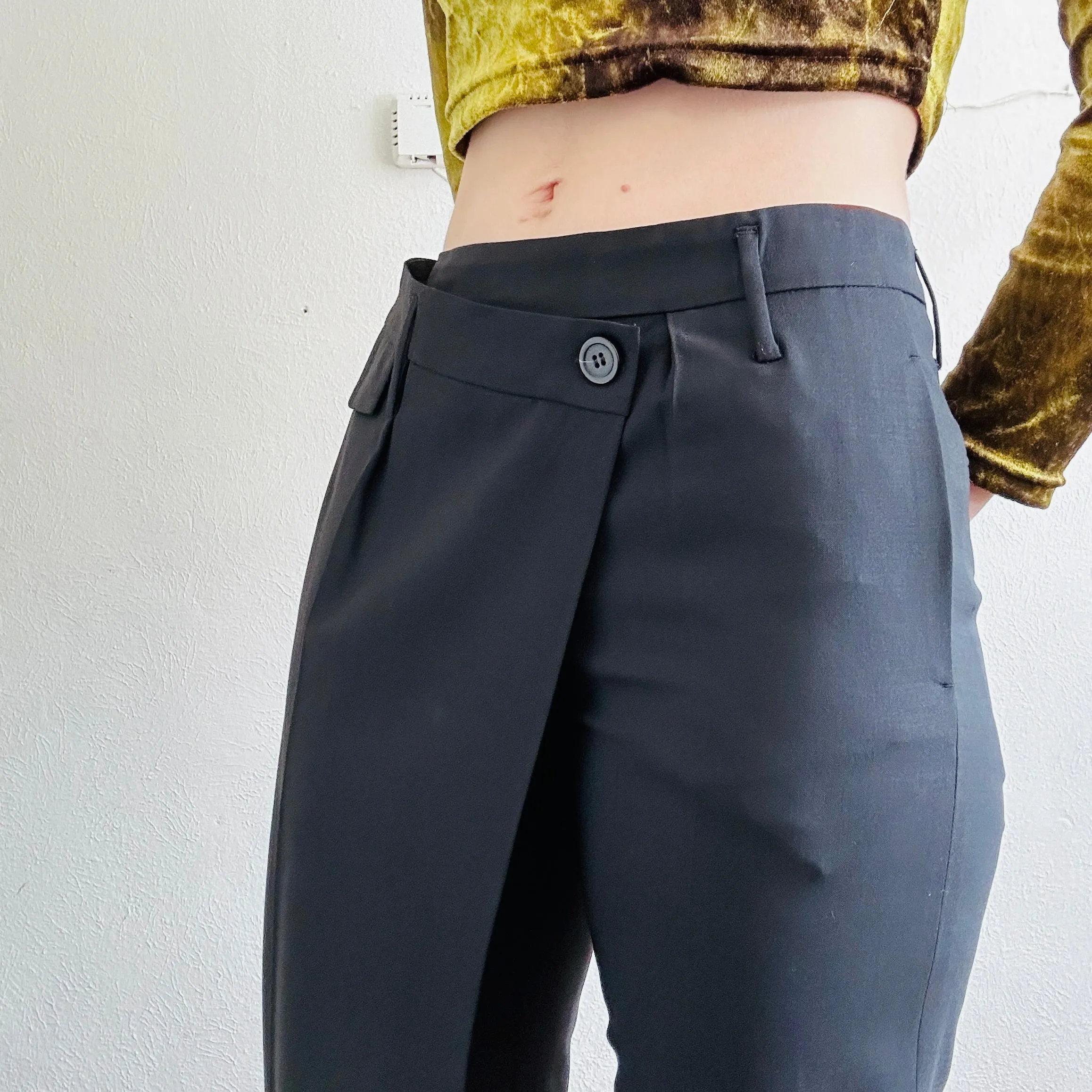 PEACHOO   KREJBERG WOOL PANTS // WAIST SIZE 26