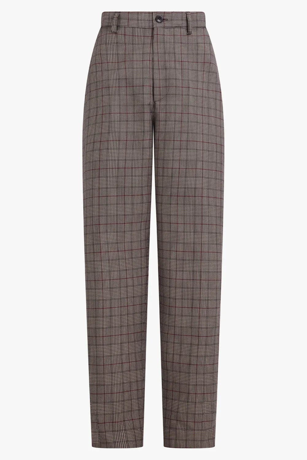 Penwick Wool Check Pant | Sand