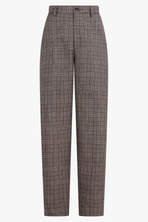 Penwick Wool Check Pant | Sand