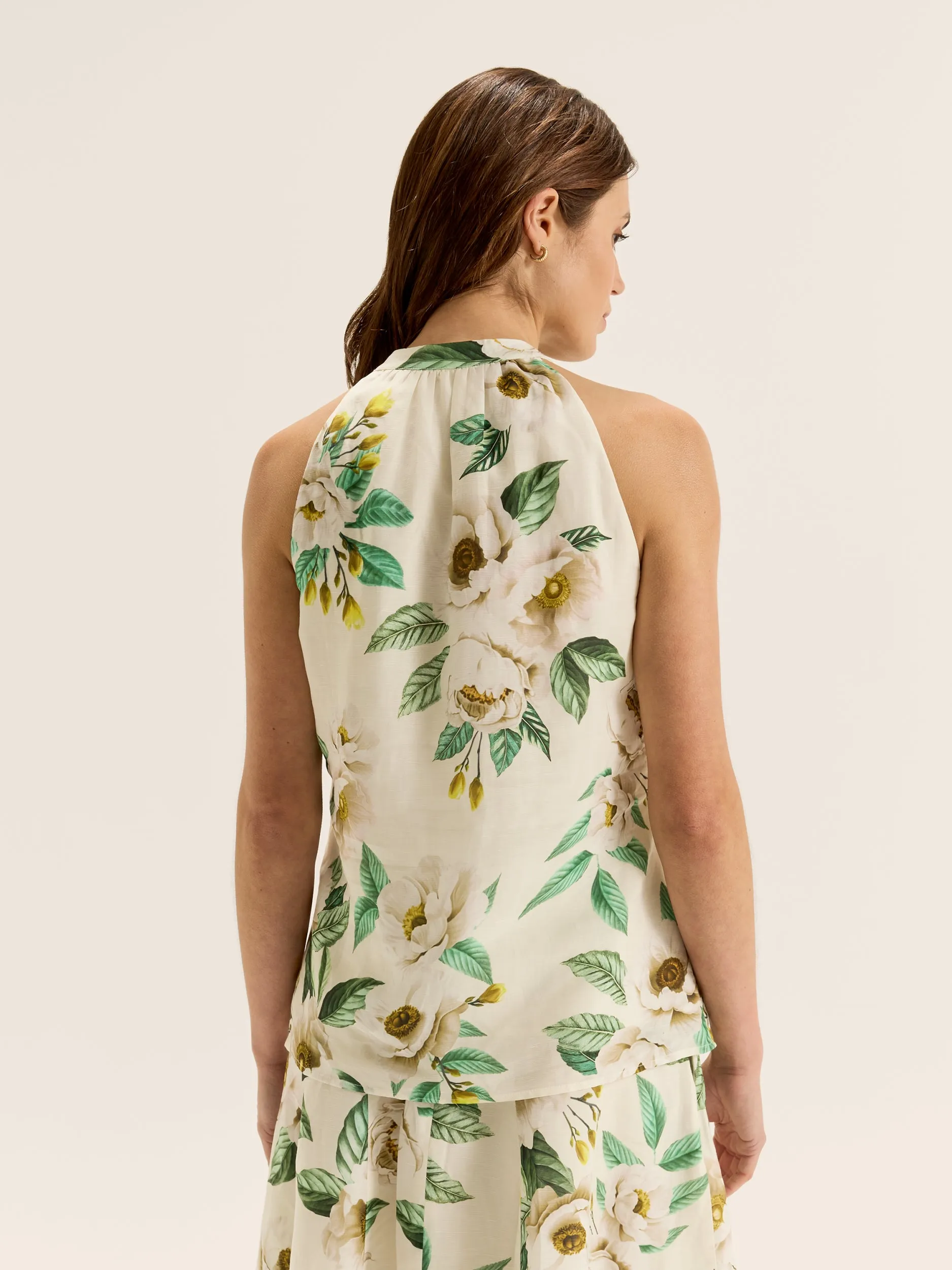 Peony Blouse Modern Polo Anti Pilling Treatment