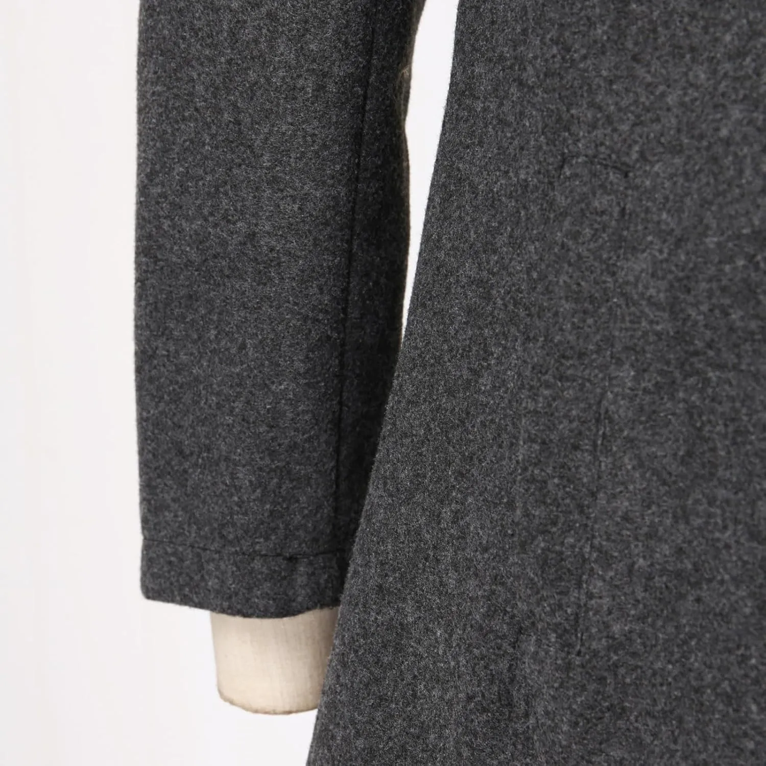 PeQAQ Women's Elegant Blazers Single Breasted Coat 2023 Winter Mid Woolen Overcoat Work Office Pea Jackets Overcoats